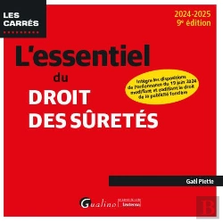 Bertrand.pt - L'Essentiel Du Droit Des Suretes