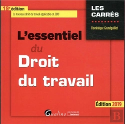 Bertrand.pt - L'Essentiel Du Droit Du Travail - 19eme Edition. 2019 - Une Presentation Synthetique, Rigoureuse, Pr