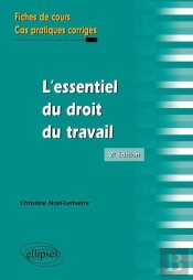 L'Essentiel Du Droit Du Travail Fiches De Cours & Cas Pratiques Corriges 2eme Edition