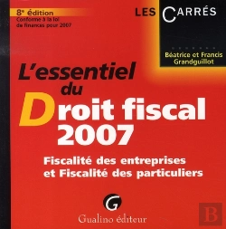 Bertrand.pt - L'Essentiel Du Droit Fiscal (Édition 2007)