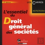 L'Essentiel Du Droit Général Des Sociétés (2e Édition)