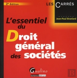 Bertrand.pt - L'Essentiel Du Droit Général Des Sociétés (2e Édition)