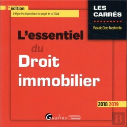 Bertrand.pt - L'Essentiel Du Droit Immobilier ; Intègre Les Dispositions De La Loi Elan (8e Édition)