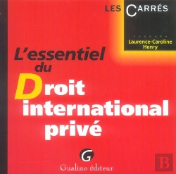 Bertrand.pt - L'Essentiel Du Droit International Privé