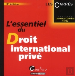 Bertrand.pt - L'Essentiel Du Droit International Prive,3eme Edition