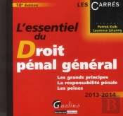 L'Essentiel Du Droit Penal General, 10eme Edition