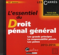 Bertrand.pt - L'Essentiel Du Droit Penal General, 10eme Edition
