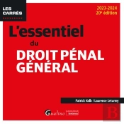 L'Essentiel Du Droit Penal General, 20eme Edition