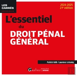 Bertrand.pt - L'Essentiel Du Droit Pénal Général (Édition 2024/2025)