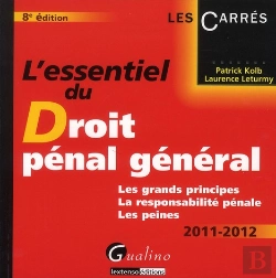 Bertrand.pt - L'Essentiel Du Droit Penal General,8eme Edition