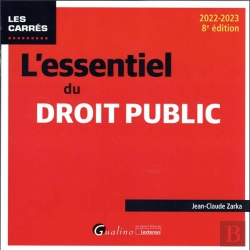 Bertrand.pt - L'Essentiel Du Droit Public, 8eme Edition - Tout Le Programme Des Concours De Categories A Et B