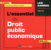 L'Essentiel Du Droit Public Économique (Édition 2017/2018)