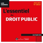 L'Essentiel Du Droit Public (Édition 2024/2025)