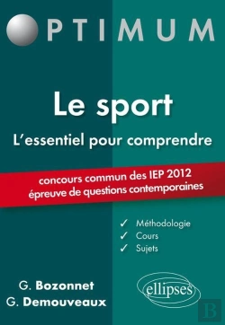 Bertrand.pt - L'Essentiel Pour Comprendre Le Sport (Iep 2012)