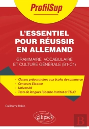 L'Essentiel Pour Réussir En Allemand : Grammaire, Vocabulaire Et Culture Générale (B1-C1)