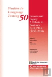 Lessons And Legacy: A Tribute To Professor Cyril J Weir (1950â€“2018)