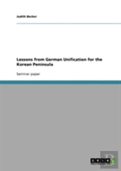 Lessons From German Unification For The Korean Peninsula