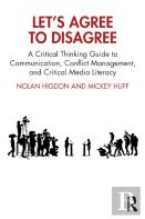 Letâ€™S Agree To Disagree