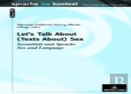 Letâ€™S Talk About - (Texts About) Sex