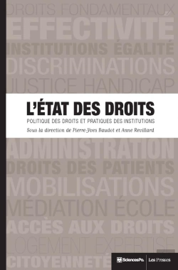 Bertrand.pt - L'État Des Droits ; Politique Des Droits Et Pratiques Des Institutions