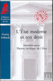 L'Etat Moderne Et Son Droit T.2 ; Théorie Générale De L'Etat