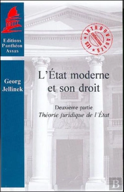 Bertrand.pt - L'Etat Moderne Et Son Droit T.2 ; Théorie Générale De L'Etat
