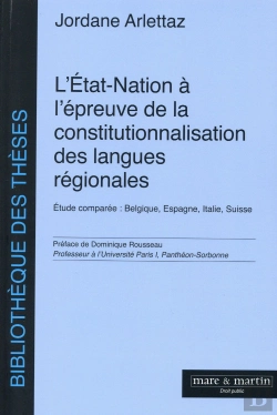 Bertrand.pt - L'Etat-Nation A L'Epreuve De La Constitutionnalisation Des Langues Regionales