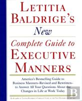 Letitia Balderige'S New Complete Guide To Executive Manners