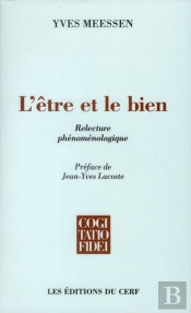 L'Être Et Le Bien, Relecture Phénoménologique
