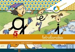 Bertrand.pt - Letrilandia Lectoescritura Cuaderno 5 De Escritura (Pauta Montessori)