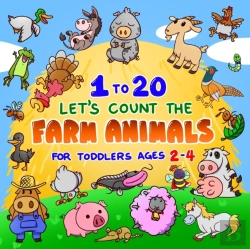 Bertrand.pt - Let'S Count The Farm Animals 1 To 20 For Toddlers Ages 2-4