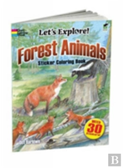 Bertrand.pt - Let'S Explore! Forest Animals Sticker Coloring Book