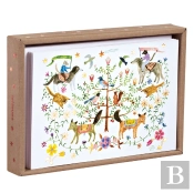 Let'S Go To Wonderland Luxe Foil Notecard Box