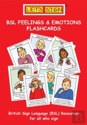 Let'S Sign Bsl Feelings & Emotions Flashcards