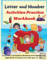 Letter And Number Activities Practice Workbook