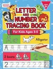 Letter And Number Tracing Book For Kids