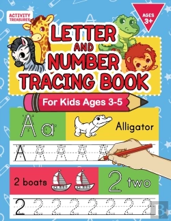 Bertrand.pt - Letter And Number Tracing Book For Kids