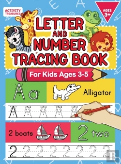 Bertrand.pt - Letter And Number Tracing Book For Kids Ages 3-5