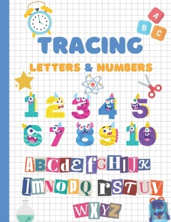 Bertrand.pt - Letter And Number Tracing Book For Preschoolers And Kids Ages 3-5