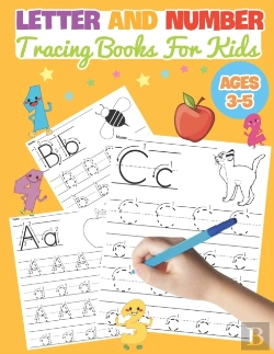 Bertrand.pt - Letter And Number Tracing Books For Kids Ages 3-5