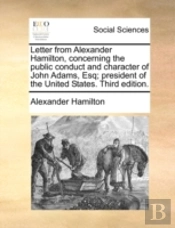 Letter From Alexander Hamilton, Concerni