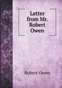 Letter From Mr. Robert Owen