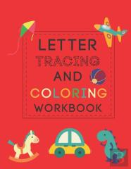 Letter Tracing And Coloring Book