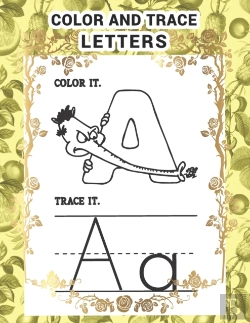 Bertrand.pt - Letter Tracing And Coloring Book
