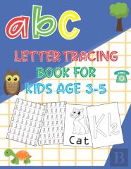 Letter Tracing Book For Kids Age 3-5