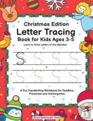 Letter Tracing Book For Kids Ages 3-5