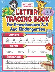 Letter Tracing Book For Preschoolers 3-5 And Kindergarten