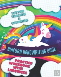 Bertrand.pt - Letter Tracing & Coloring Unicorn Handwriting Book Practice Workbook With Limericks
