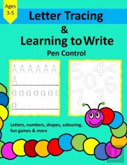 Letter Tracing & Learning To Write Pen Control