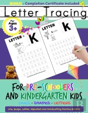 Letter Tracing For Pre-Schoolers And Kindergarten Kids